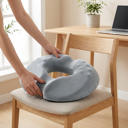 Memory Foam Thickened Round Seat Cushion