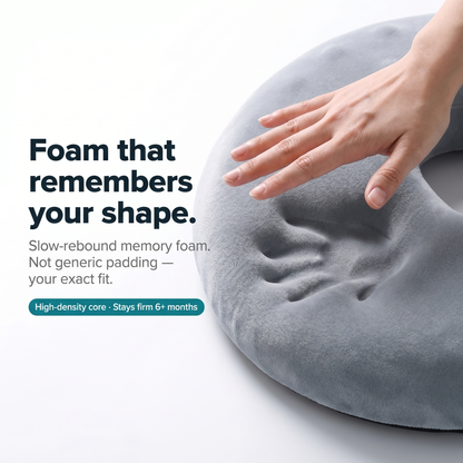 Memory Foam Thickened Round Seat Cushion