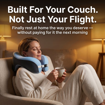 U-Shape Pure Memory Foam Neck Pillow