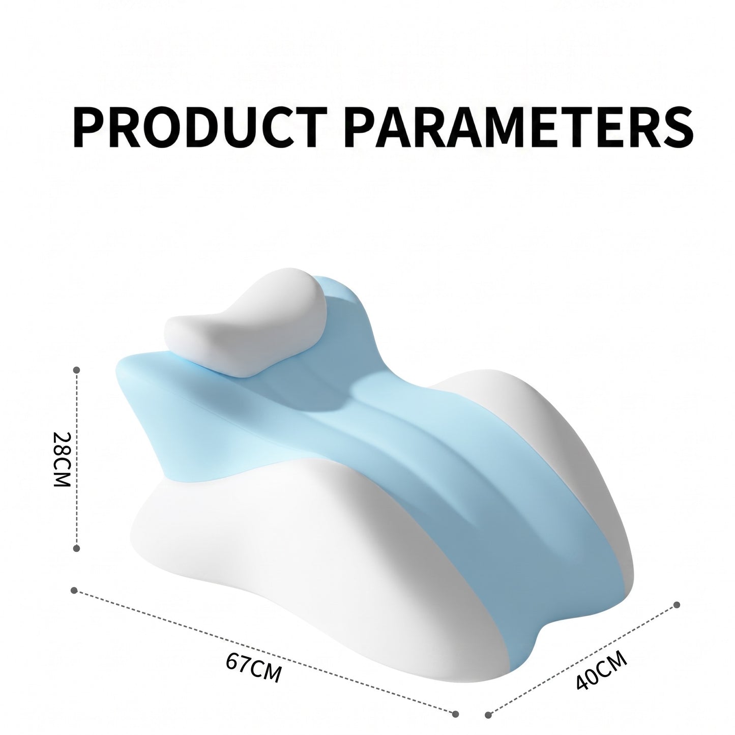 Multifunctional Ergonomic Wedge Pillow