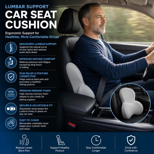 Lumbar Support Car Seat Cushion